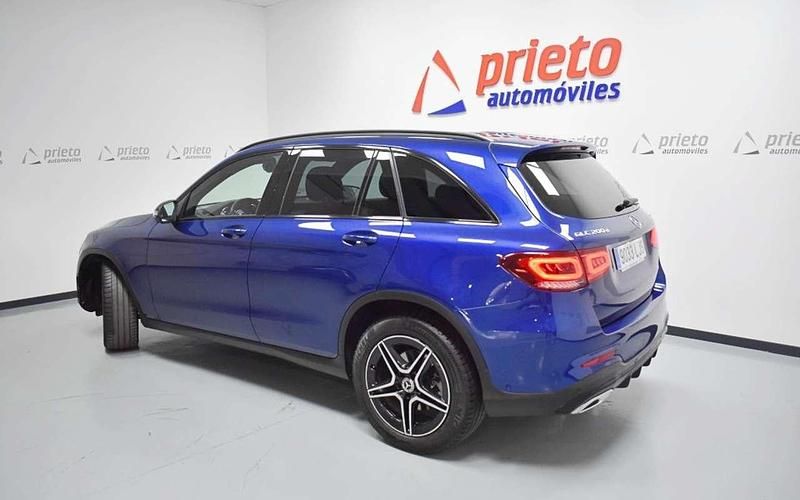 Usado Mercedes GLC200 163 CV (119 kW) 2020 Azul SUV
