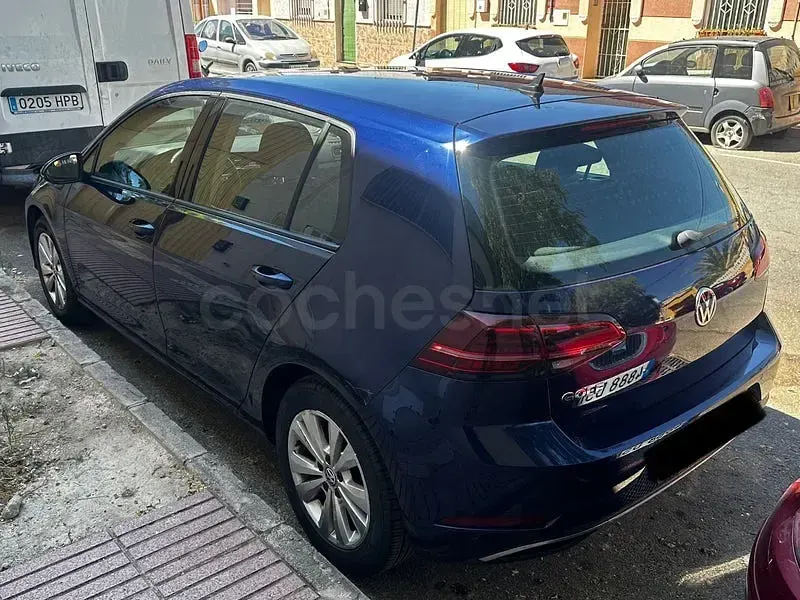 Usado VW Golf VII Advance 115 CV (84 kW) 2018 Azul Berlina