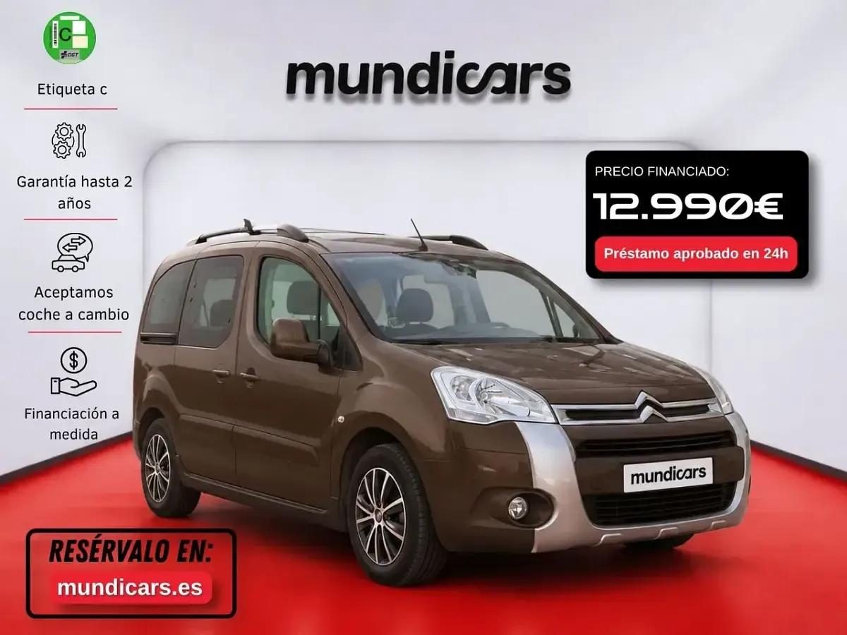 Usado Citroën Berlingo XTR 101 CV (74 kW) 2015 Gris Monovolumen