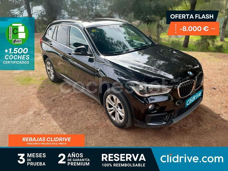 Negro Usado 2017 BMW X1 SUV | 16.190 € (Buen precio) - Imagen 1/4