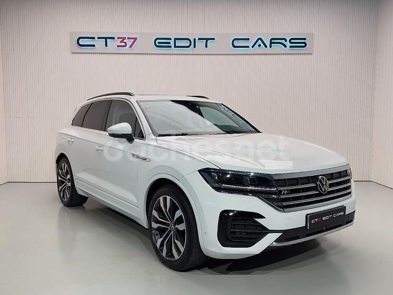 Blanco Usado 2020 VW Touareg R-line SUV | 49.900 € (Caro) - Imagen 1/4