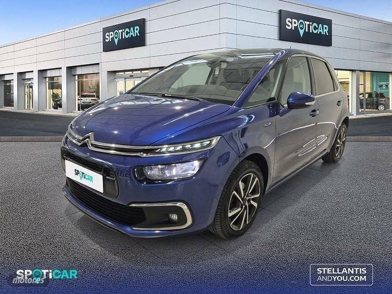 Azul Usado 2017 Citroën C4 Picasso Feel Monovolumen | 12.195 € (Precio justo) - Imagen 1/4