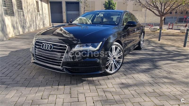 Negro Usado 2012 Audi A7 Sportback Utilitario | 19.800 € - Imagen 1/4