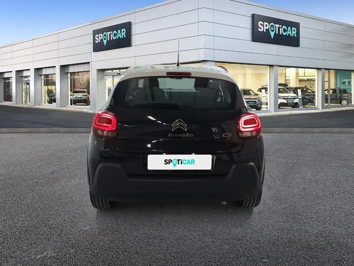 Usado Citroën C3 Feel 102 CV (75 kW) 2020 Negro Utilitario
