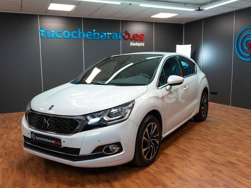 Usado DS Automobiles DS4 Style 120 CV (88 kW) 2016 Blanco Berlina