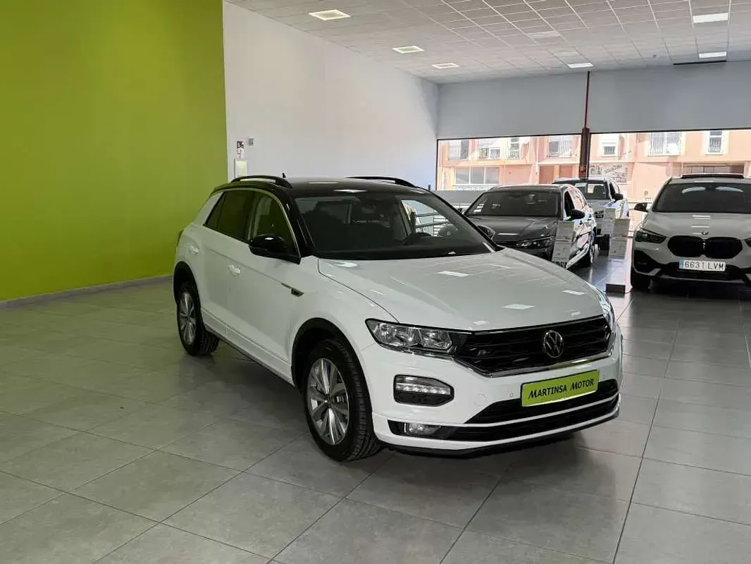 Usado VW T-Roc Advance 110 CV (80 kW) 2022 Blanco SUV