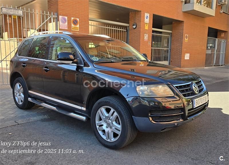 Negro Usado 2007 VW Touareg SUV | 7500 € (Buen precio) - Imagen 1/4
