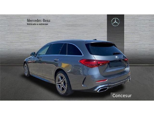 Usado Mercedes C220 AMG line 200 CV (147 kW) 2024 Cinza selenite