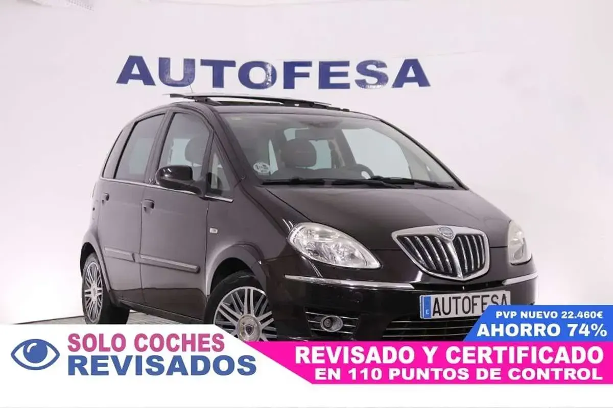 Usado Lancia Musa Platinum 95 CV (69 kW) 2011 Negro Monovolumen