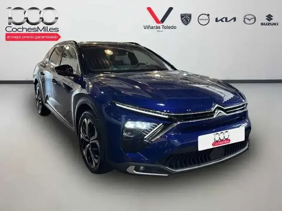 Usado Citroën C5 X PureTech 130 CV (95 kW) 2023 Azul Familiar