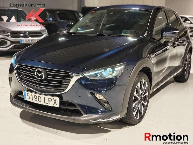 Azul Usado 2021 Mazda CX-3 SUV | 17.900 € (Precio justo) - Imagen 1/4