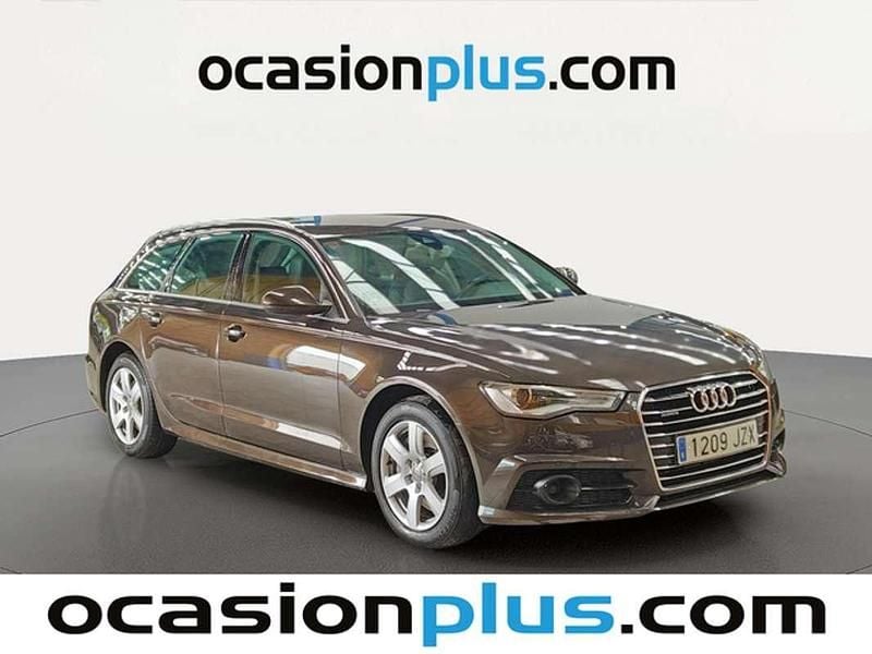 Usado Audi A6 272 CV (200 kW) 2017 Marrón Familiar