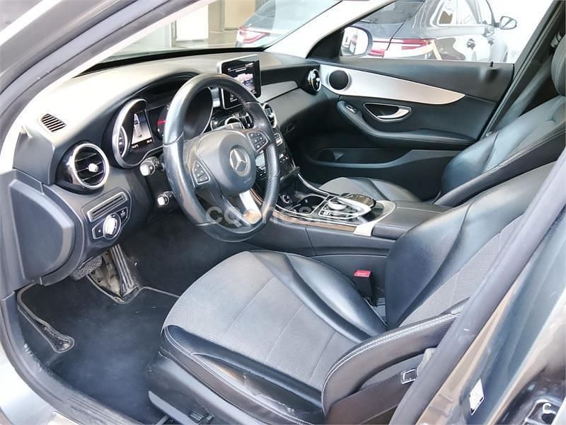 Usado Mercedes C220 170 CV (125 kW) 2018 Gris / plata Familiar