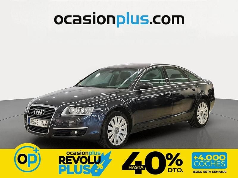 Usado Audi A6 234 CV (172 kW) 2009 Gris Berlina