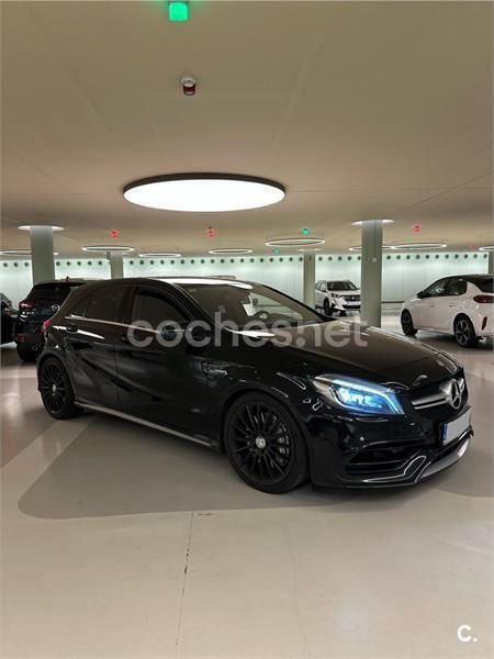 Negro Usado 2017 Mercedes A45 AMG Berlina | 31.999 € (Precio justo) - Imagen 1/4