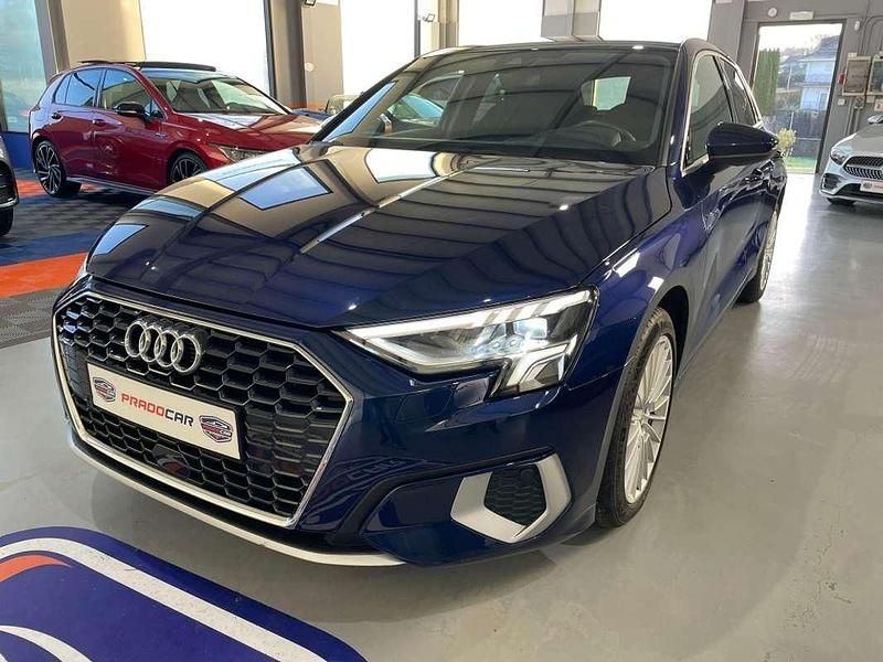 Usado Audi A3 Sportback Premium 150 CV (110 kW) 2020 Azul Utilitario