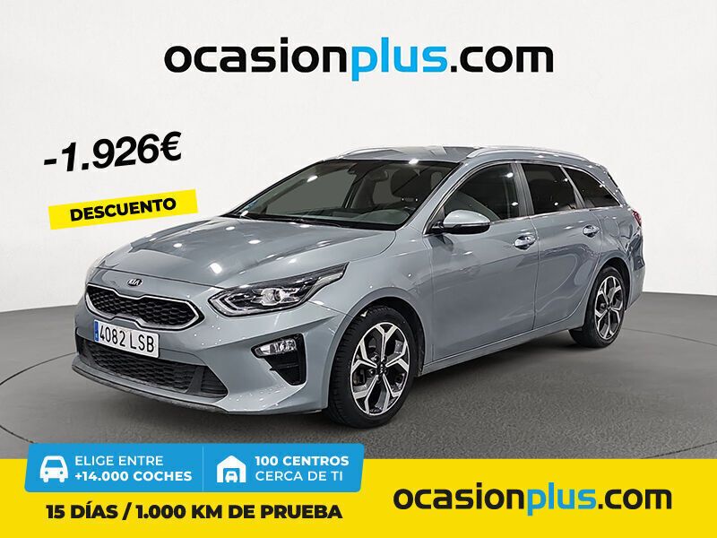 Gris Usado 2021 Kia Ceed Familiar | 21.190 € (Caro) - Imagen 1/4