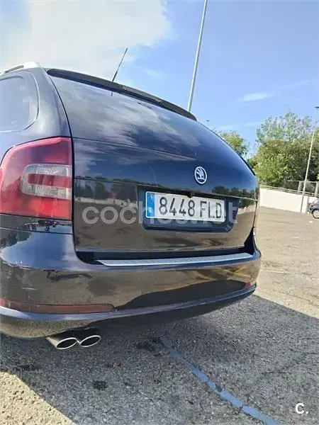 Usado Skoda Octavia RS 170 CV (125 kW) 2007 Negro Familiar