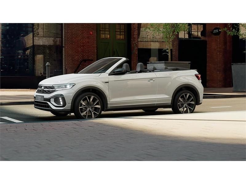 Nuevo VW T-Roc R-line 150 CV (110 kW) 2025 Blanco y punto negro SUV