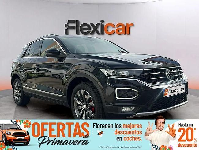 Usado VW T-Roc Sportline 150 CV (110 kW) 2020 Negro SUV