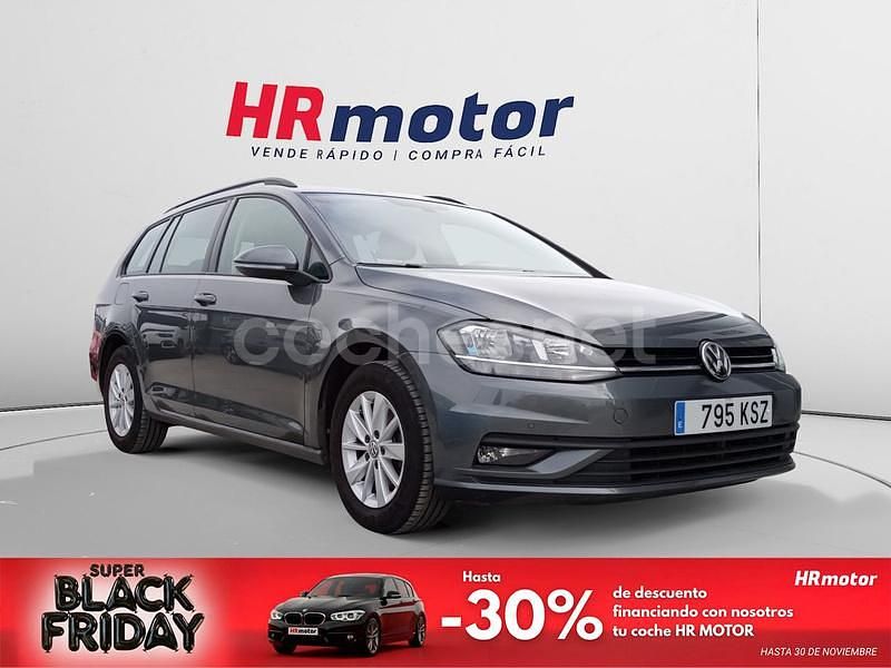 Gris / plata Usado 2019 VW Golf VII Familiar | 13.450 € (Precio justo) - Imagen 1/4