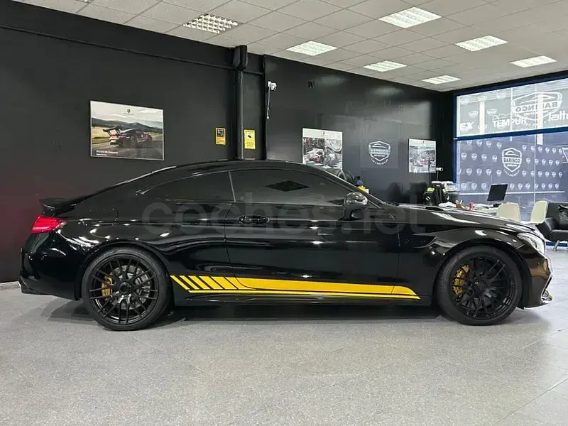 Usado Mercedes C63S AMG 510 CV (375 kW) 2017 Negro Coupe