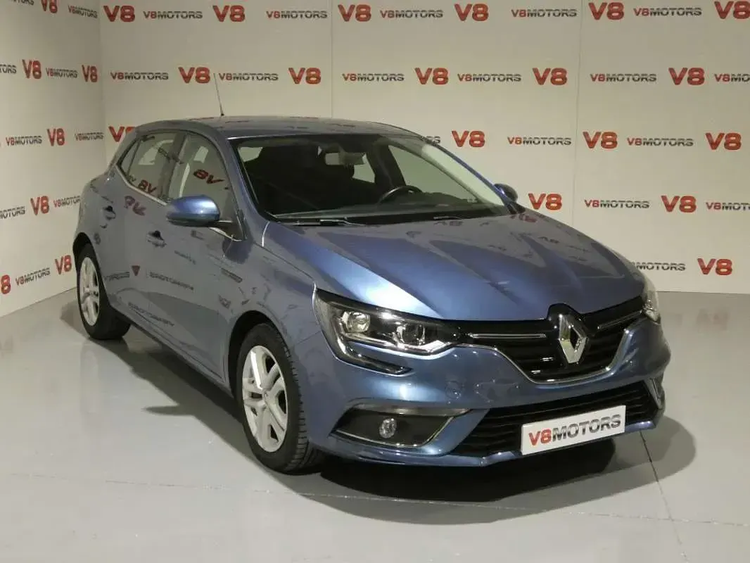 Usado Renault Mégane Business 95 CV (69 kW) 2016 Azul Utilitario