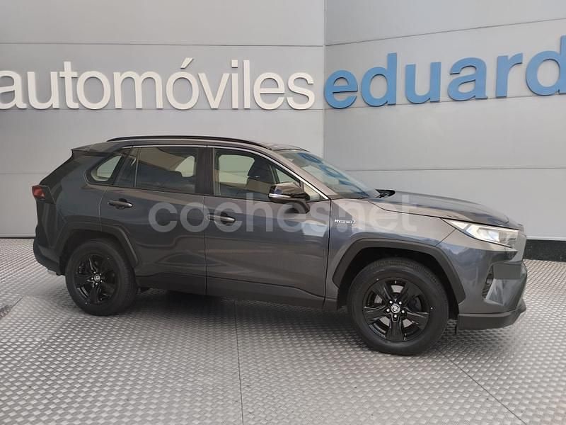 Gris / plata Usado 2021 Toyota RAV4 Hybrid Business Edition SUV | 26.800 € (Precio justo) - Imagen 1/4