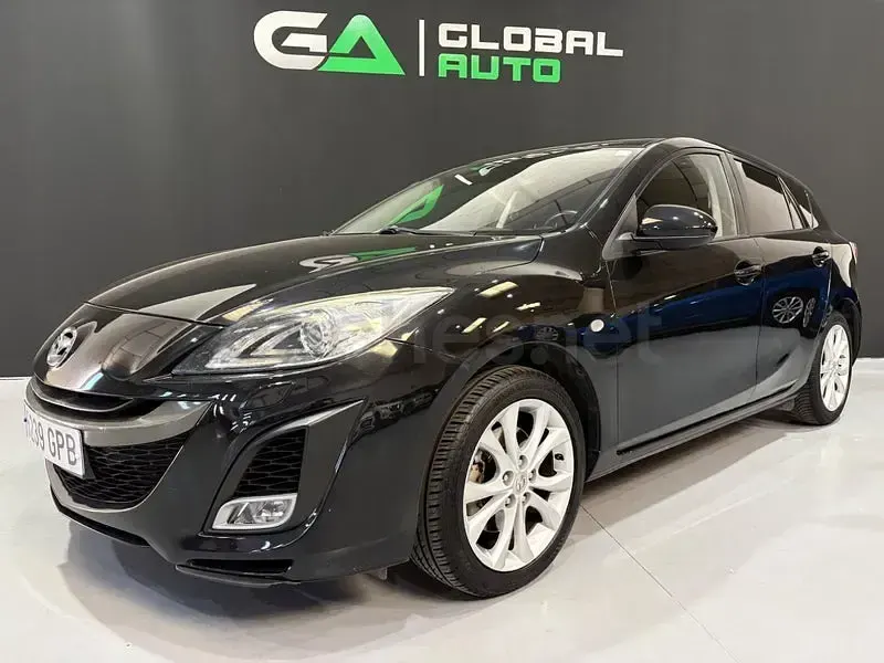 Usado Mazda 3 Luxury 150 CV (110 kW) 2009 Negro Berlina