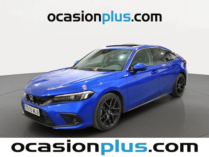 Azul Usado 2023 Honda Civic Advance | 27.537 € (Precio justo) - Imagen 1/4