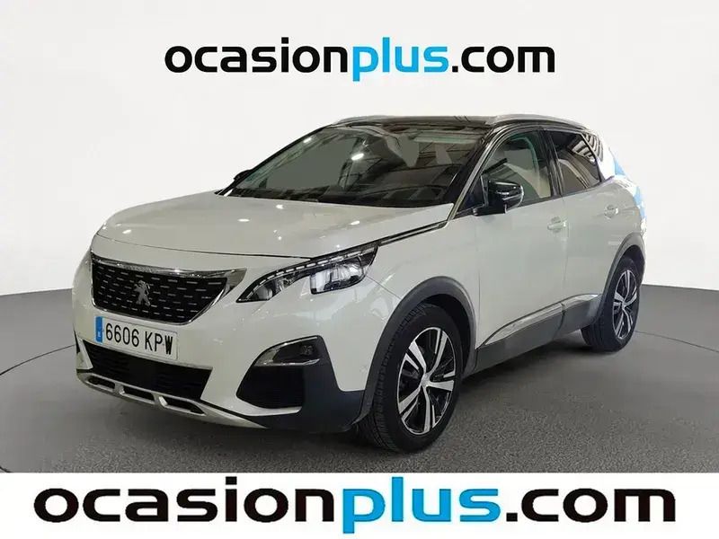 Blanco Usado 2018 Peugeot 3008 Allure Monovolumen | 11.773 € (Buen precio) - Imagen 1/4