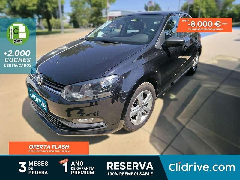 Negro Usado 2014 VW Polo Advance Utilitario | 7290 € (Precio justo) - Imagen 1/3