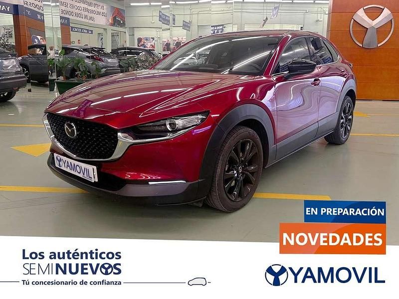 Rojo Usado 2023 Mazda CX-30 Homura-Line SUV | 27.450 € (Precio justo) - Imagen 1/4