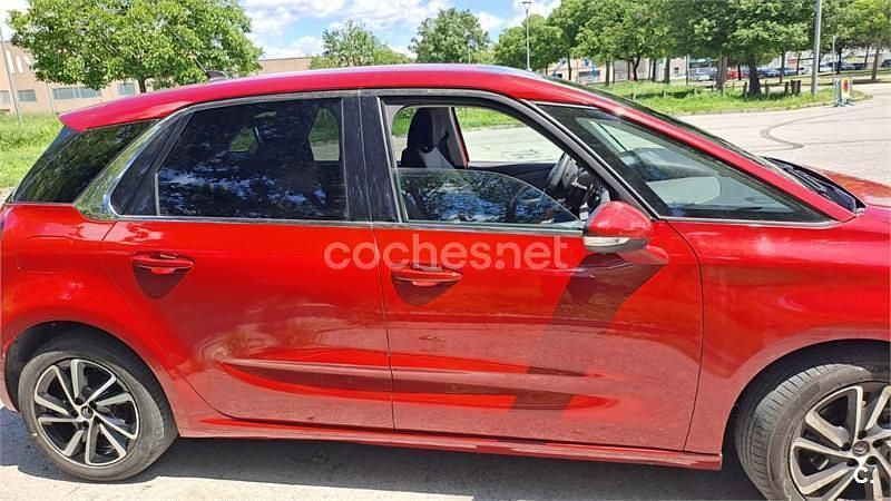 Rojo Usado 2018 Citroën C4 Picasso Feel Monovolumen | 7500 € (Super precio) - Imagen 1/4