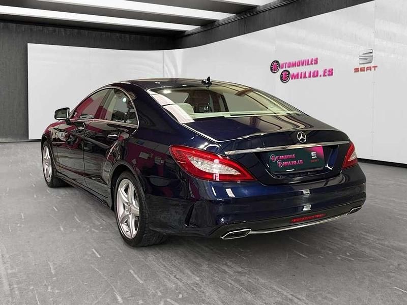 Usado Mercedes CLS350 258 CV (189 kW) 2015 Azul Coupe