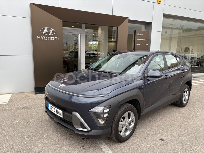 Azul Usado 2024 Hyundai Kona SUV | 20.900 € (Precio justo) - Imagen 1/4