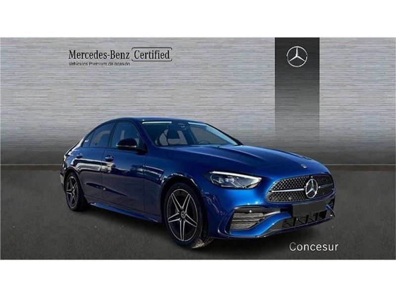 Usado Mercedes C220 200 CV (147 kW) 2023 Azul Berlina