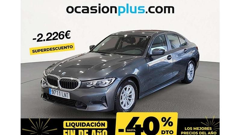 Gris Usado 2021 BMW 318 Berlina | 22.264 € (Buen precio) - Imagen 1/4