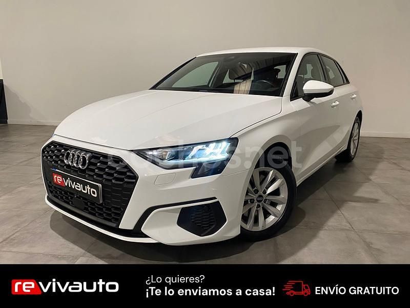 Usado Audi A3 116 CV (85 kW) 2021 Blanco Berlina