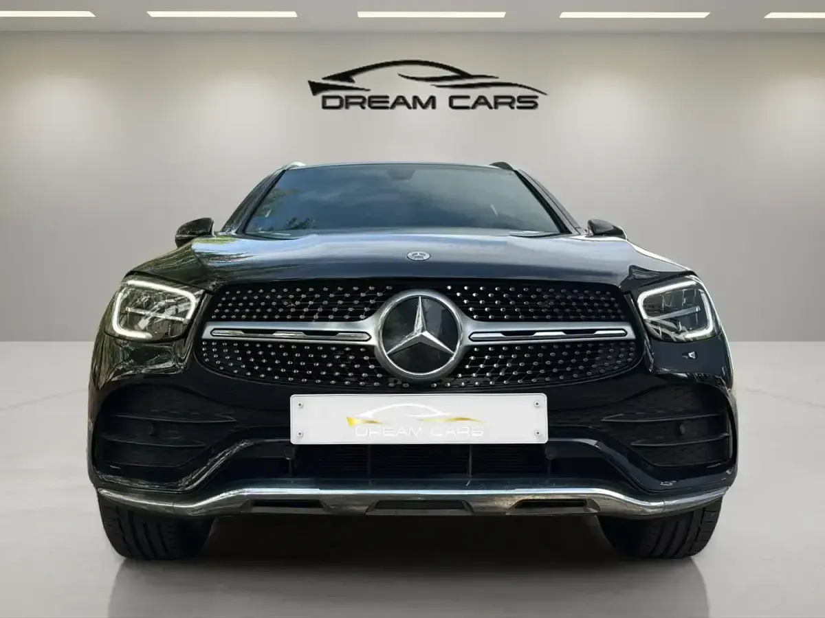 Usado Mercedes GLC300 306 CV (225 kW) 2022 Negro SUV