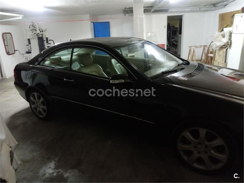 Occasion Mercedes CLK240 Elegance 170 PK (125 kW) 2003 Zwart Coupé
