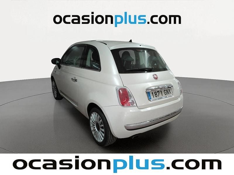 Usado Fiat 500 Lounge 75 CV (55 kW) 2009 Blanco Descapotable