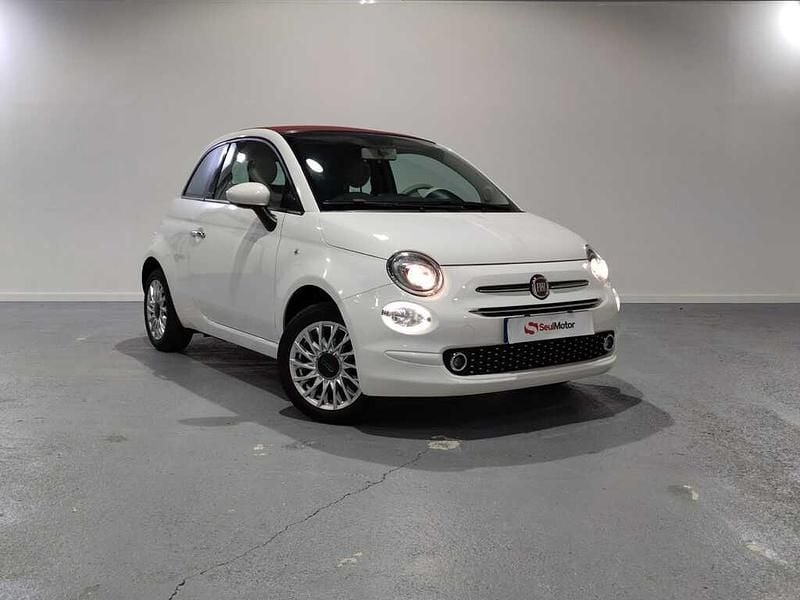 Blanco Usado 2021 Fiat 500C Lounge Descapotable | 11.400 € (Buen precio) - Imagen 1/4