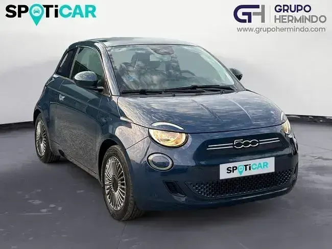 Usado Fiat 500e Action 69 kW (95 CV) 2021 Azul Utilitario