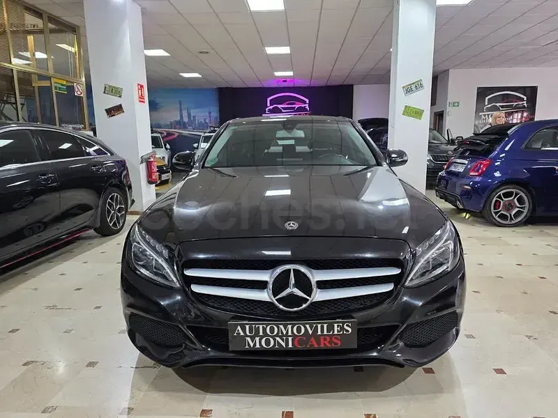 Usado Mercedes C200 136 CV (100 kW) 2017 Negro Berlina