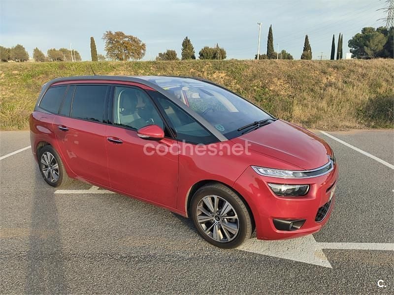 Rojo Usado 2015 Citroën Grand C4 Picasso Intensive+ Monovolumen | 9500 € (Buen precio) - Imagen 1/4