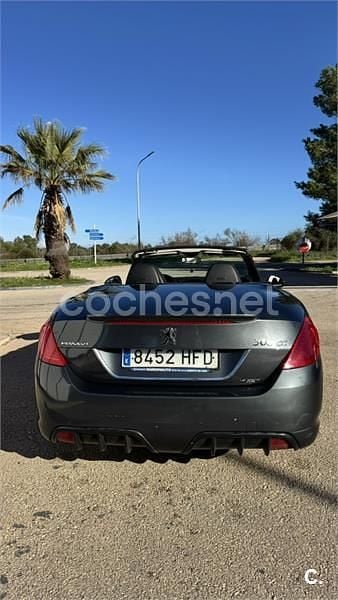 Usado Peugeot 308 CC Sport 122 CV (89 kW) 2011 Gris / plata Descapotable