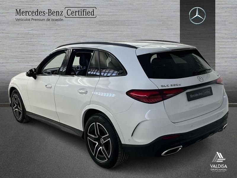 Usado Mercedes GLC220 AMG line 197 CV (144 kW) 2023 Blanco polar SUV