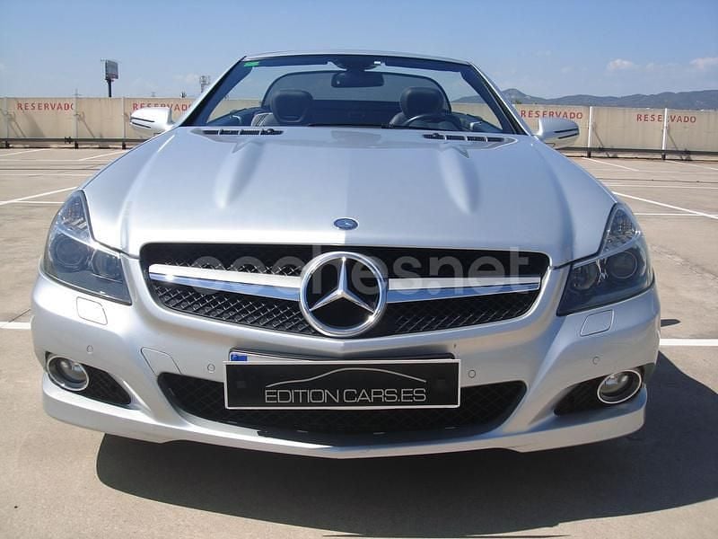 Usado Mercedes SL350 315 CV (231 kW) 2009 Gris / plata Descapotable