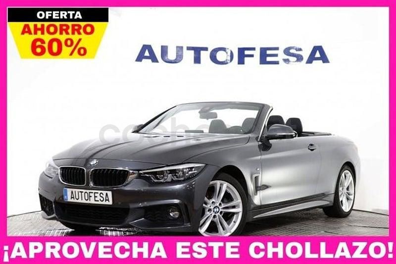 Usado BMW 420 184 CV (135 kW) 2017 Gris / plata Descapotable